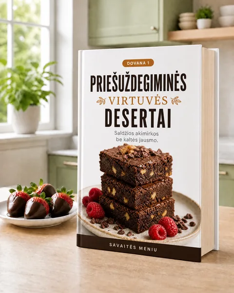 Priešuždegiminės virtuvės desertai
