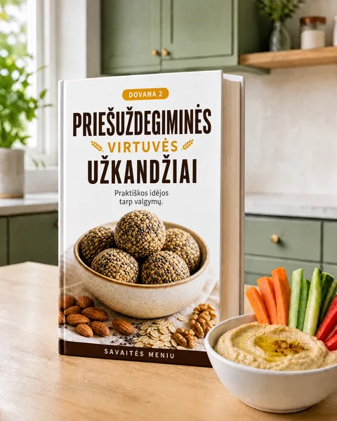 Priešuždegiminės virtuvės užkandžiai